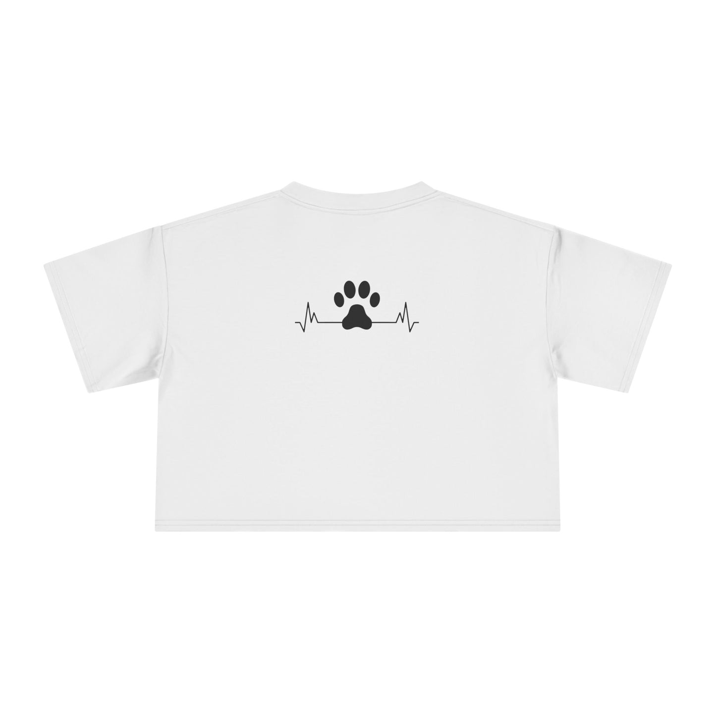 Animals, Scrubs, Rubber Gloves, Coffee | Women's Crop Tee