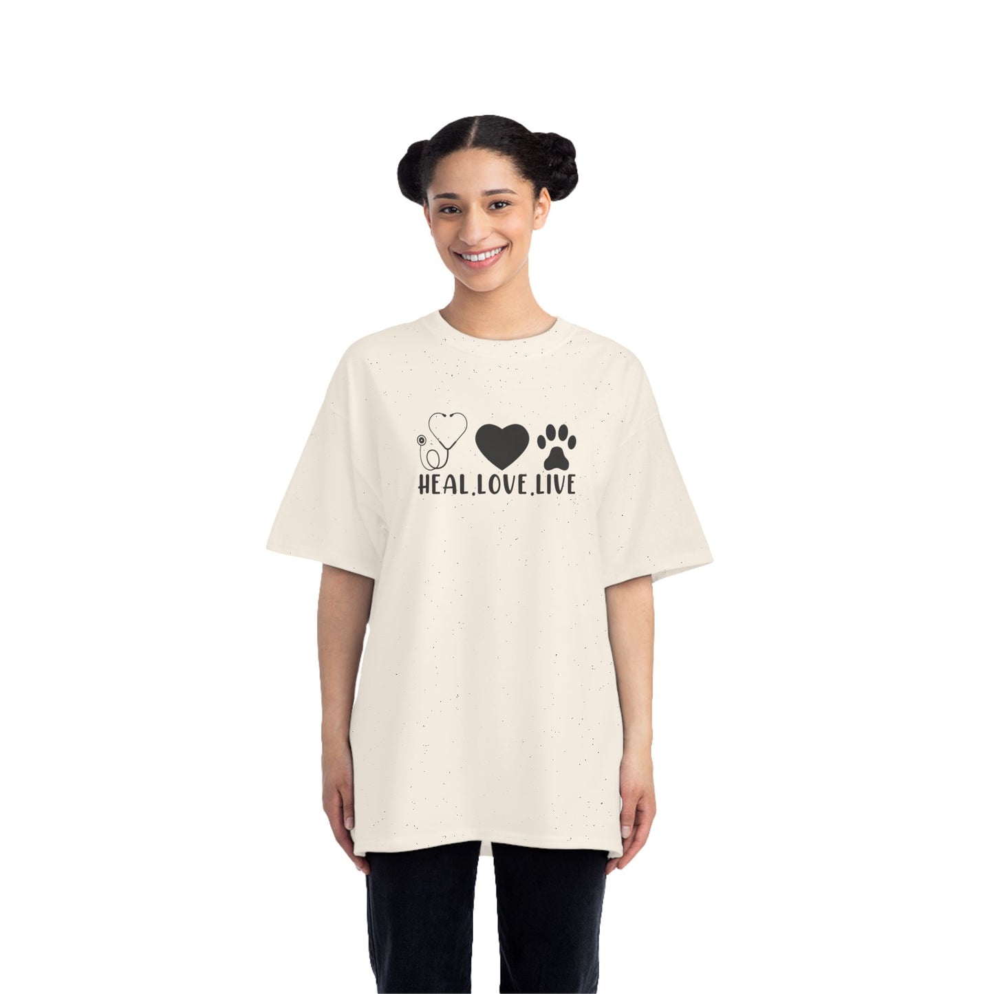 Heal. Love. Live. | Beefy-T® Short-Sleeve T-Shirt