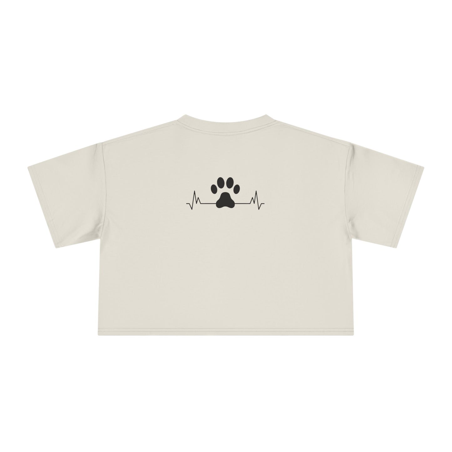Animals, Scrubs, Rubber Gloves, Coffee | Women's Crop Tee