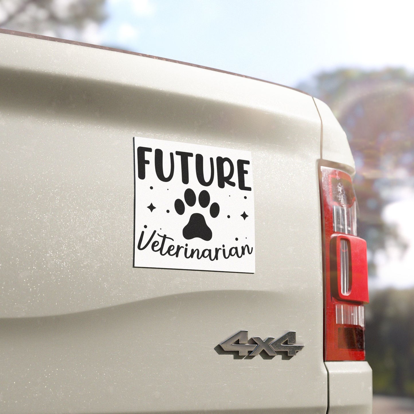 Future Veterinarian | Car Magnets ( 5" x 5" )