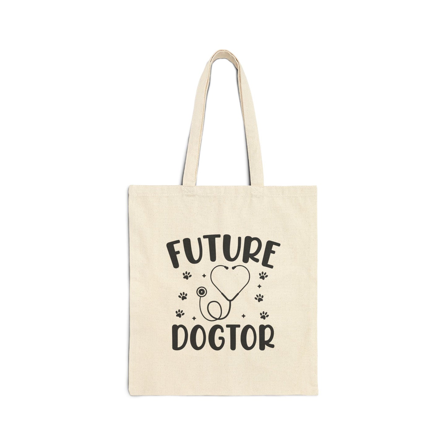 Future Dogtor | Cotton Canvas Tote Bag