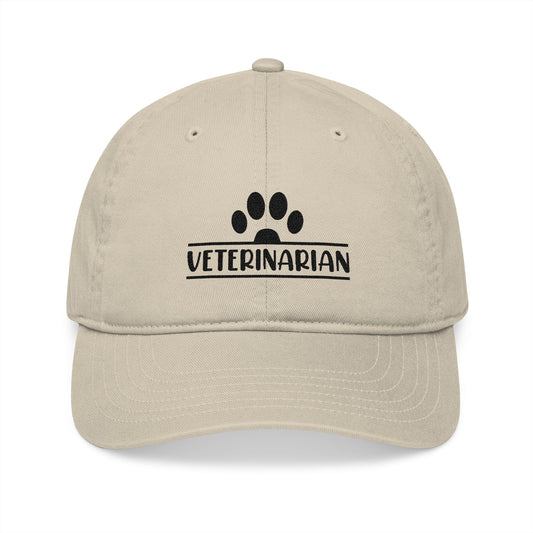 Veterinarian | Organic Baseball Cap (Embroidery)