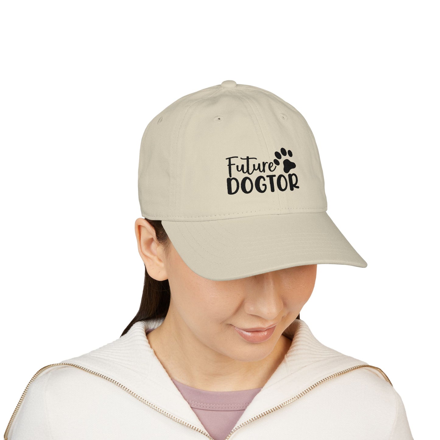 Future Dogtor | Organic Baseball Cap (Embroidery)