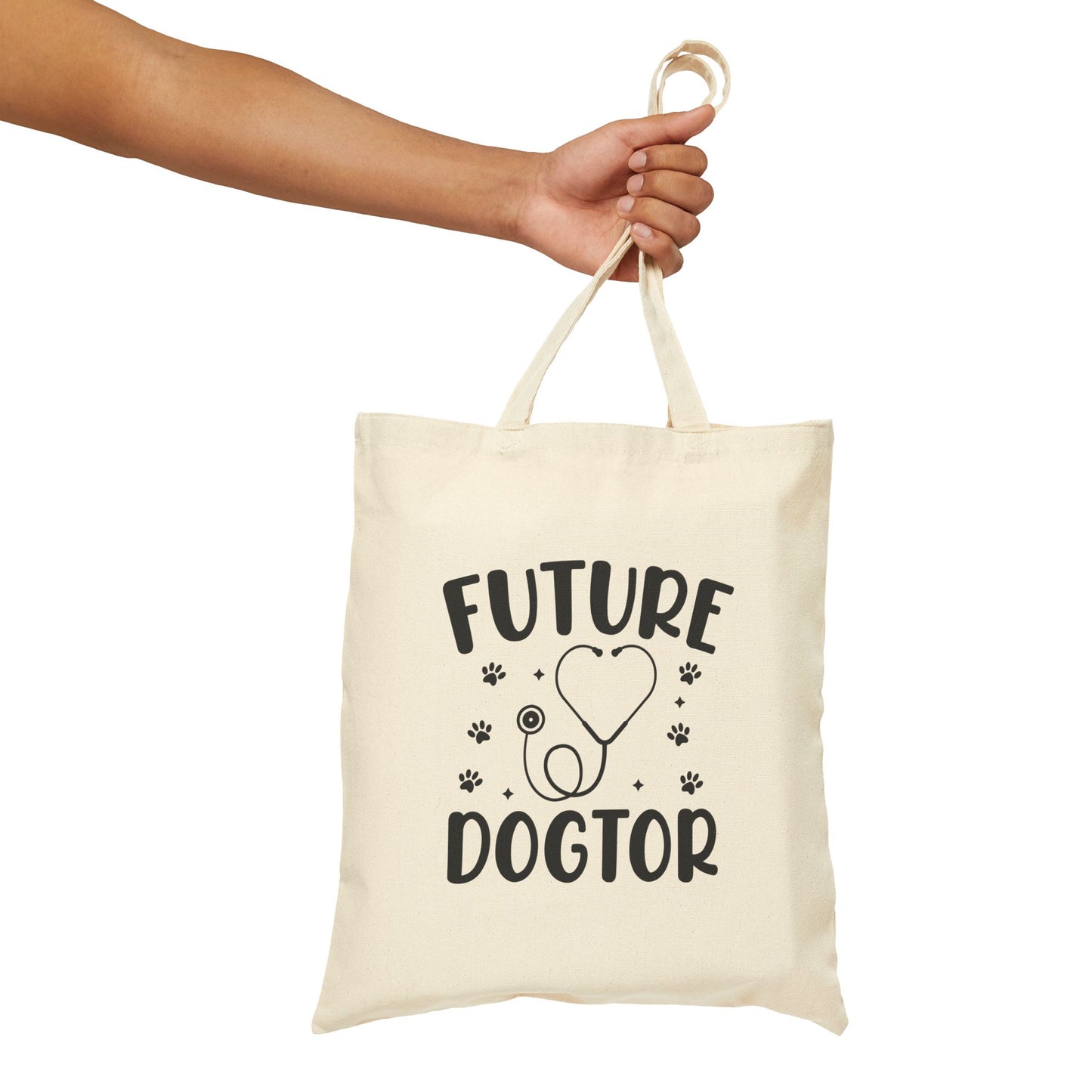 Future Dogtor | Cotton Canvas Tote Bag