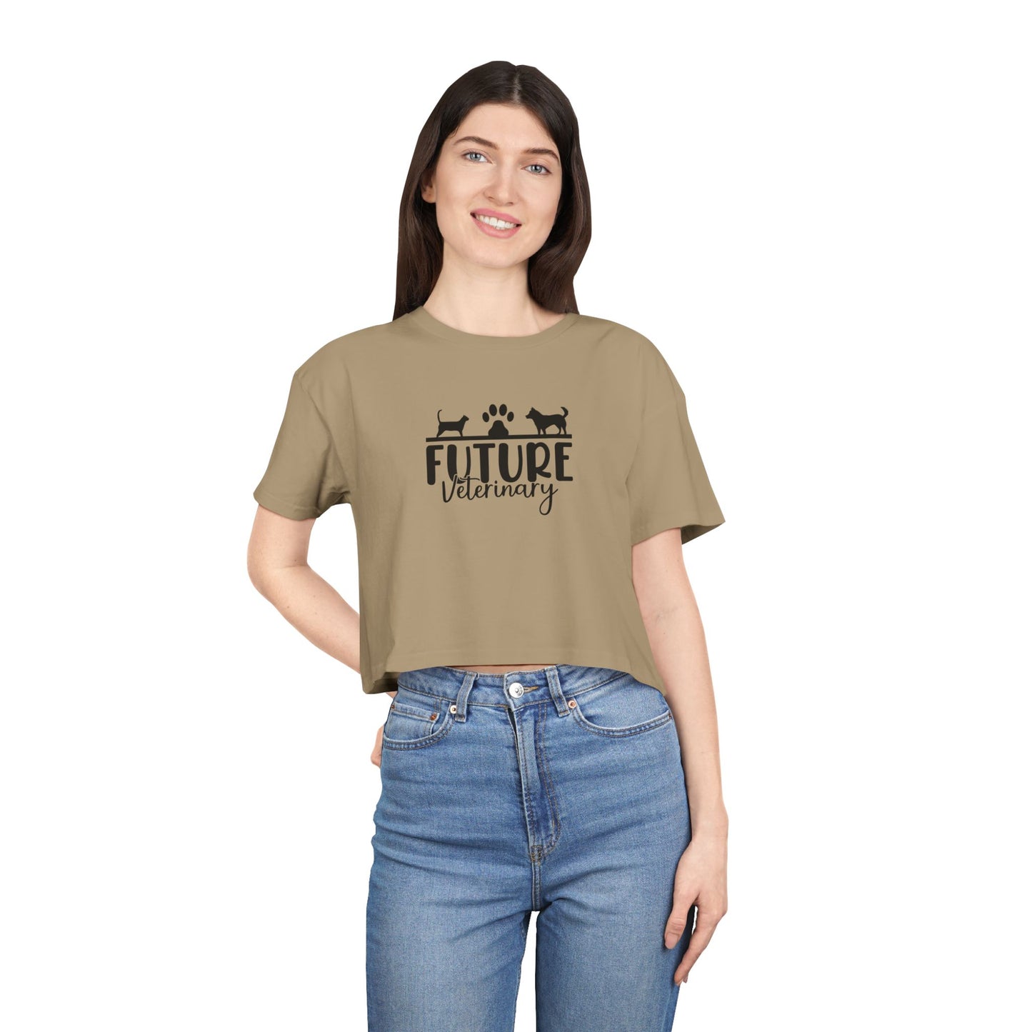 Future Veterinary | Women's Crop Tee