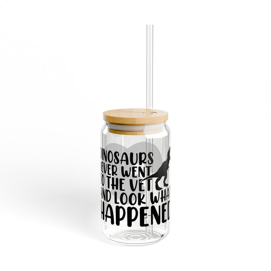 Dinosaurs | Sipper Glass, 16oz