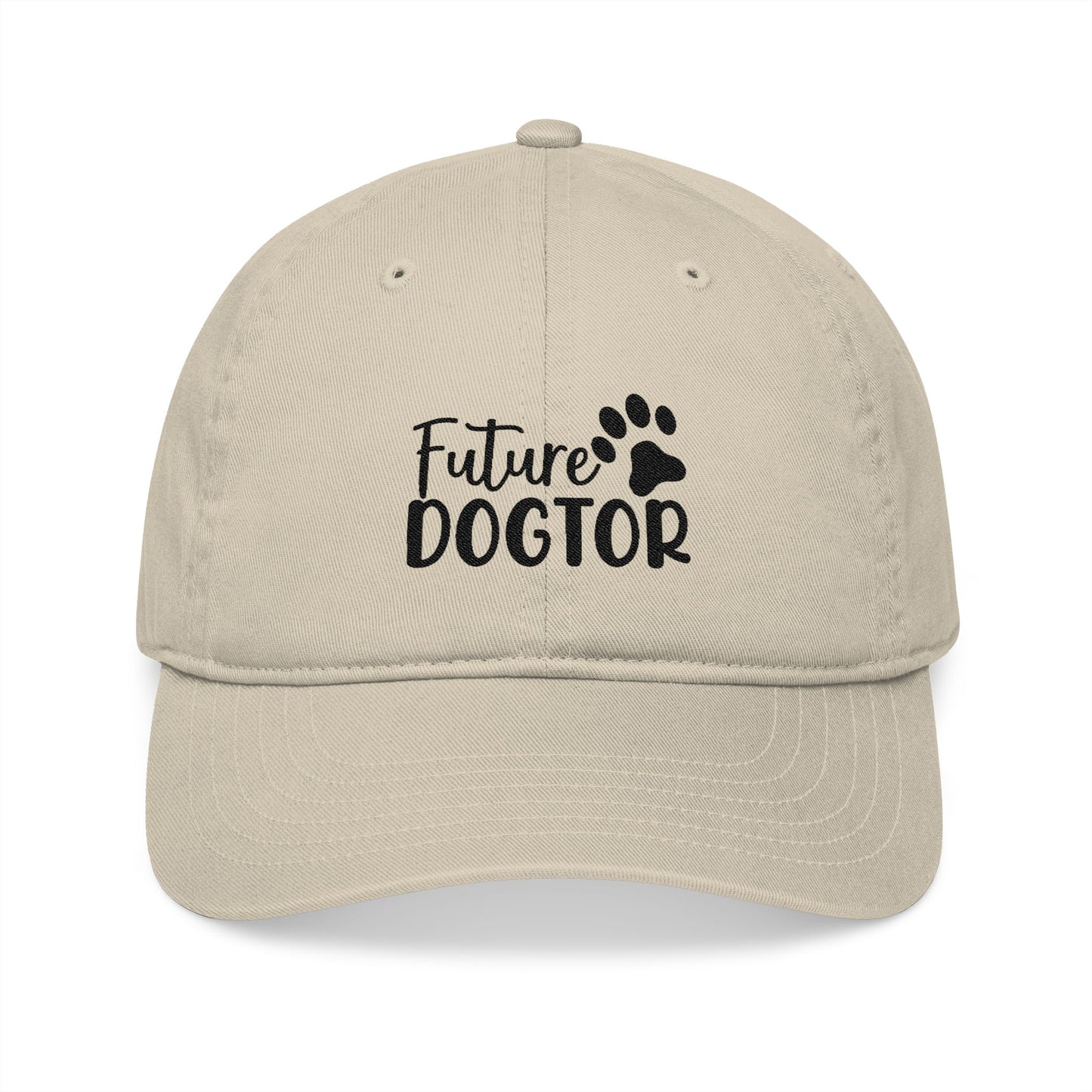 Future Dogtor | Organic Baseball Cap (Embroidery)